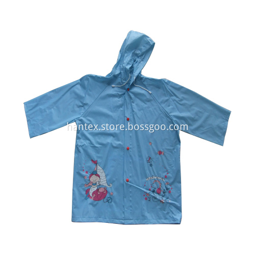 For Girls Kids Raincoat Rainwear